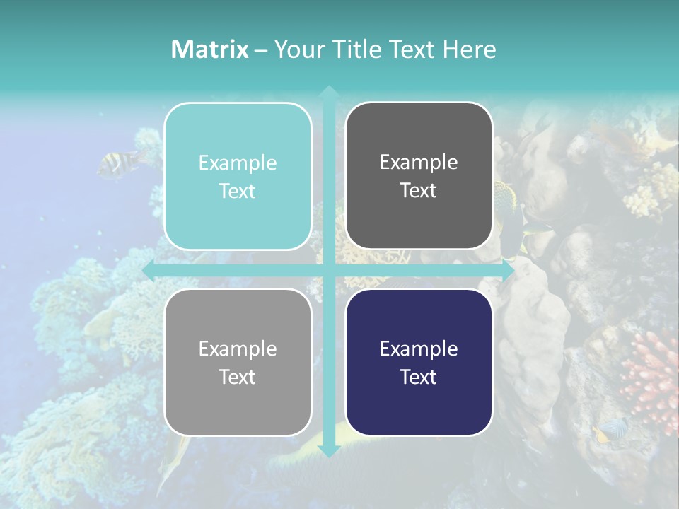 Alive Aquarium Underwater PowerPoint Template