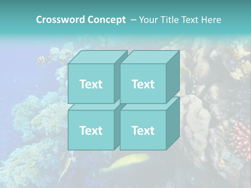 Alive Aquarium Underwater PowerPoint Template