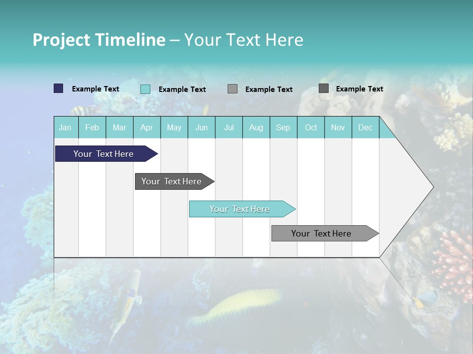 Alive Aquarium Underwater PowerPoint Template