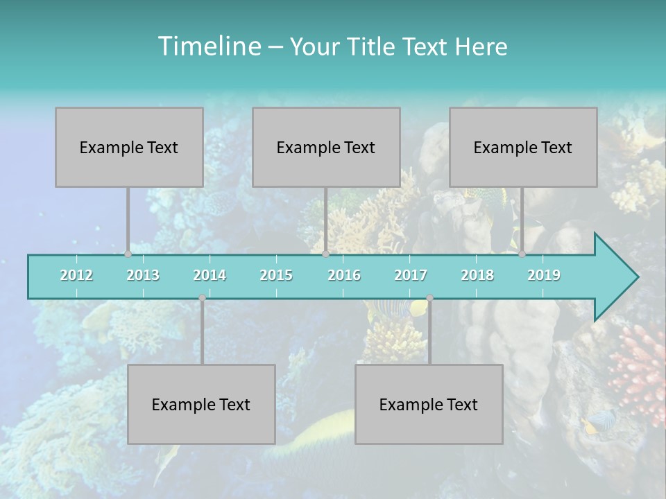 Alive Aquarium Underwater PowerPoint Template