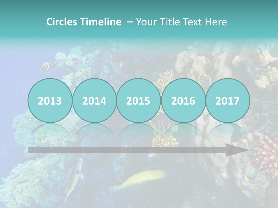 Alive Aquarium Underwater PowerPoint Template