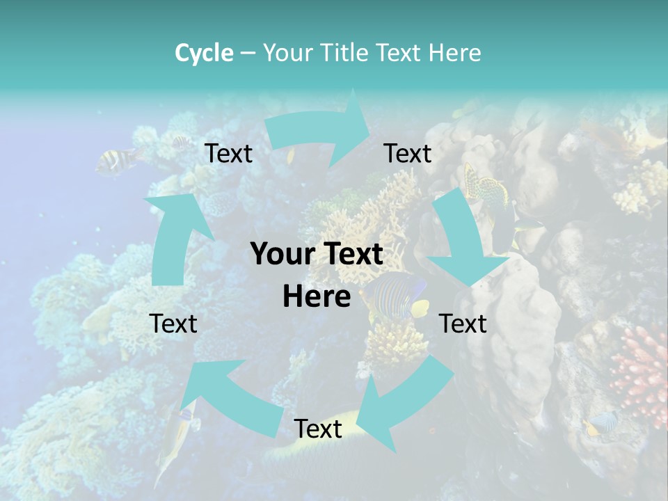 Alive Aquarium Underwater PowerPoint Template