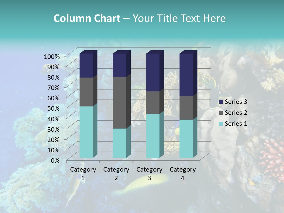 Alive Aquarium Underwater PowerPoint Template