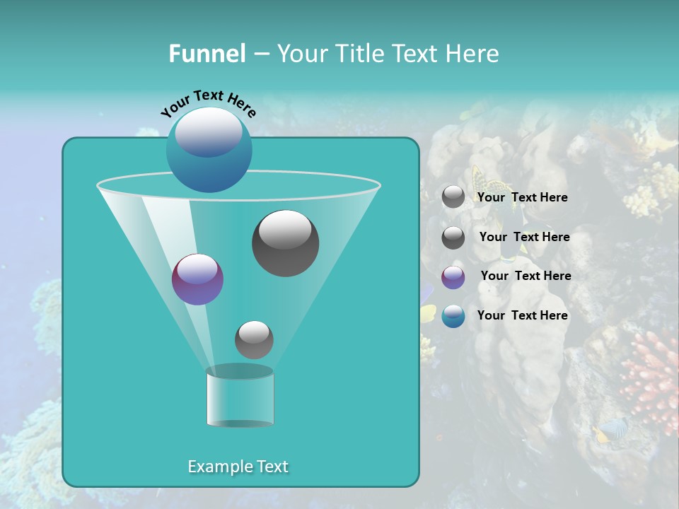 Alive Aquarium Underwater PowerPoint Template