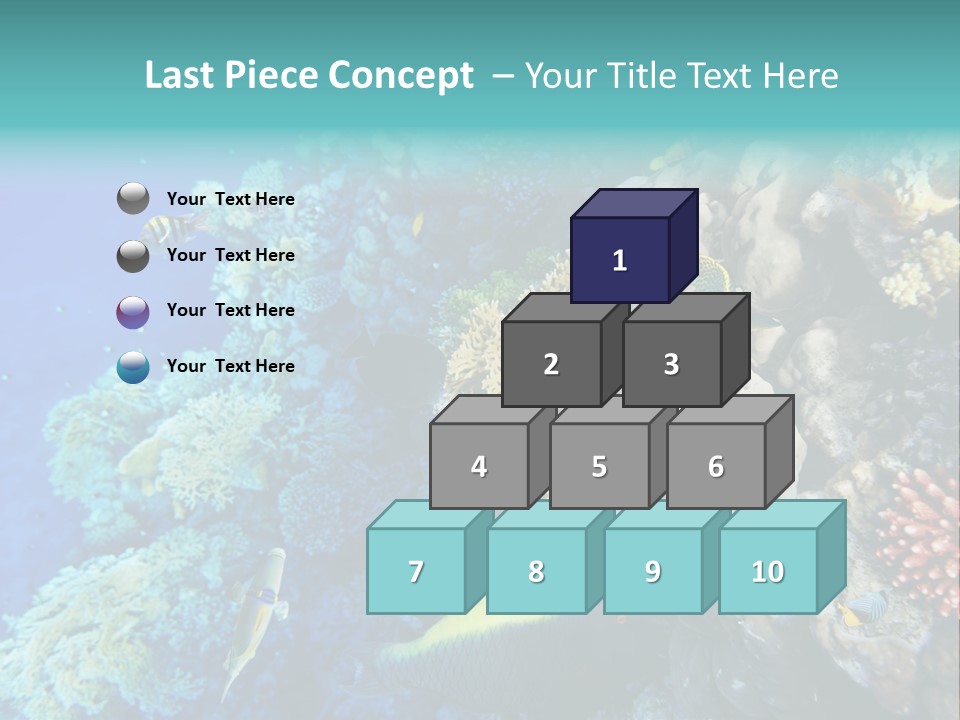 Alive Aquarium Underwater PowerPoint Template