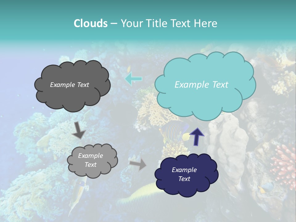Alive Aquarium Underwater PowerPoint Template