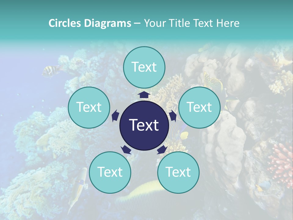 Alive Aquarium Underwater PowerPoint Template