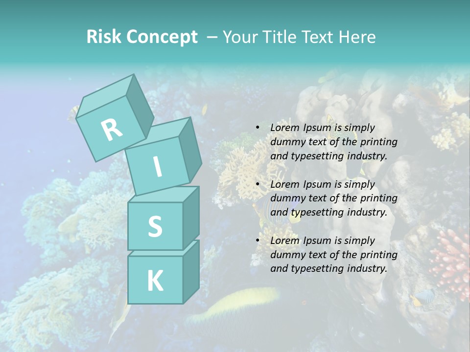 Alive Aquarium Underwater PowerPoint Template