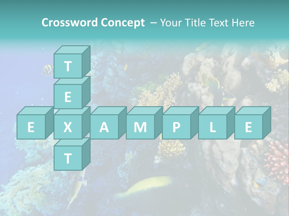 Alive Aquarium Underwater PowerPoint Template