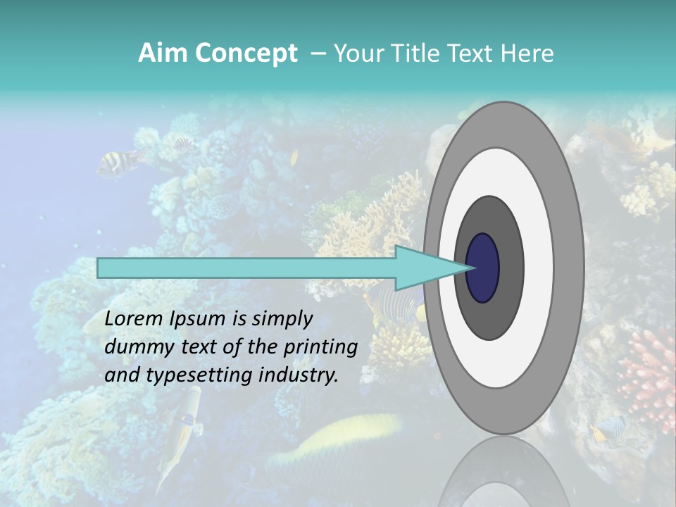 Alive Aquarium Underwater PowerPoint Template