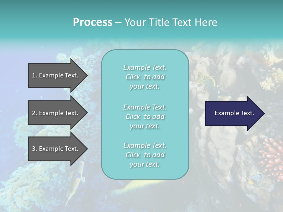 Alive Aquarium Underwater PowerPoint Template