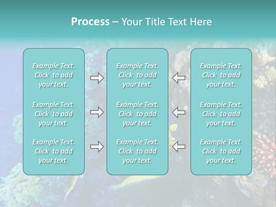 Alive Aquarium Underwater PowerPoint Template