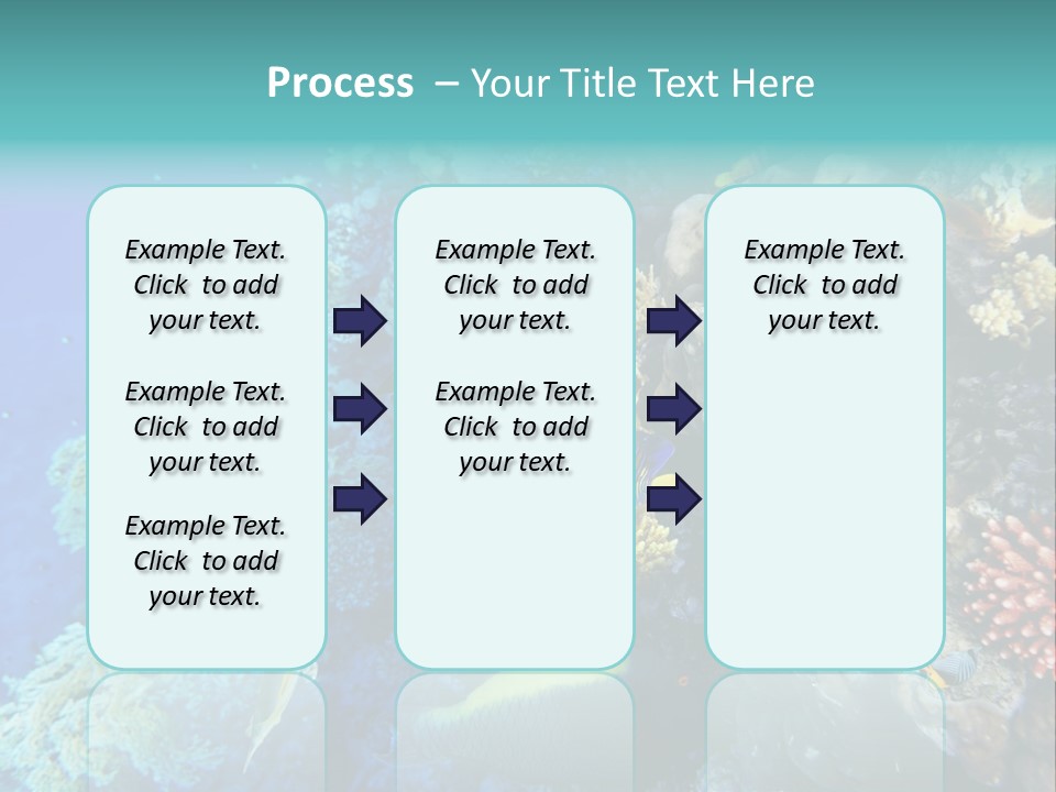 Alive Aquarium Underwater PowerPoint Template