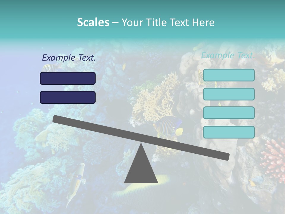 Alive Aquarium Underwater PowerPoint Template