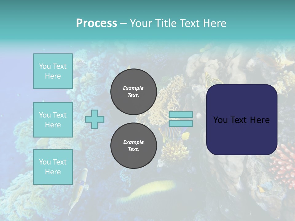 Alive Aquarium Underwater PowerPoint Template