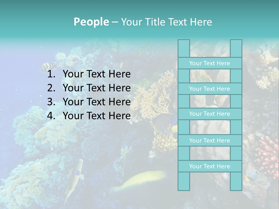 Alive Aquarium Underwater PowerPoint Template