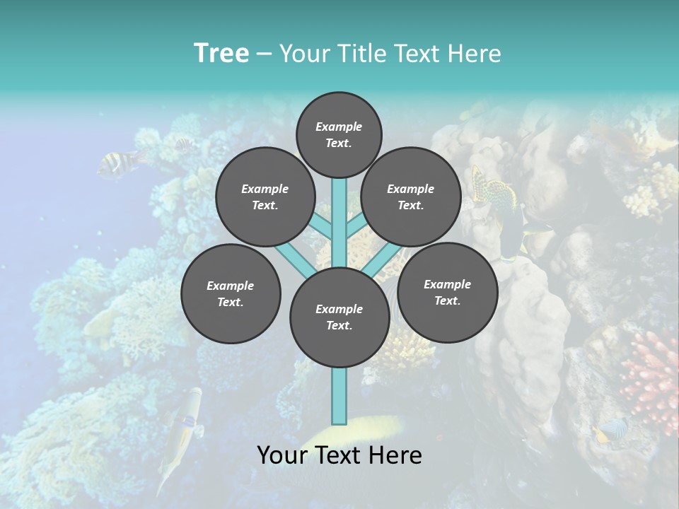 Alive Aquarium Underwater PowerPoint Template