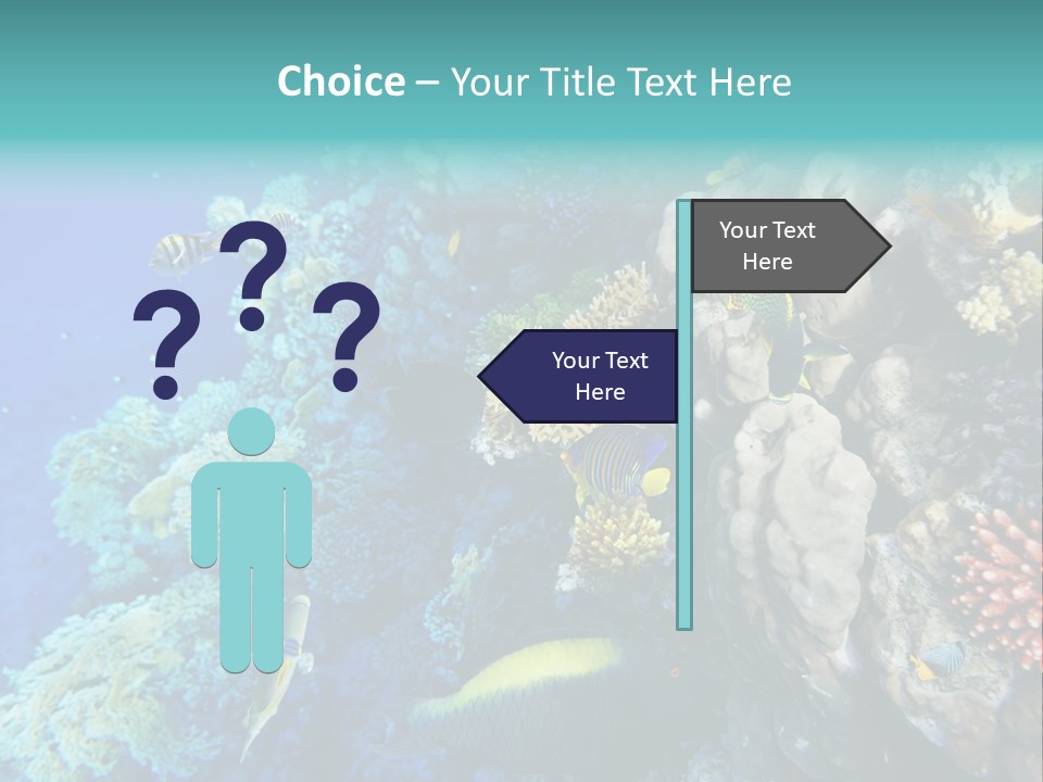 Alive Aquarium Underwater PowerPoint Template