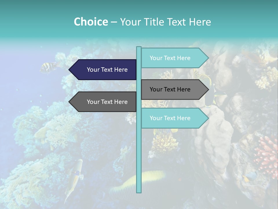 Alive Aquarium Underwater PowerPoint Template