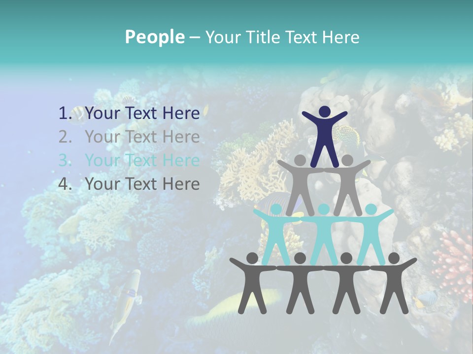 Alive Aquarium Underwater PowerPoint Template