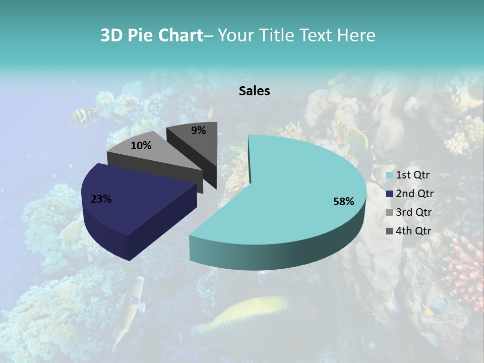 Alive Aquarium Underwater PowerPoint Template