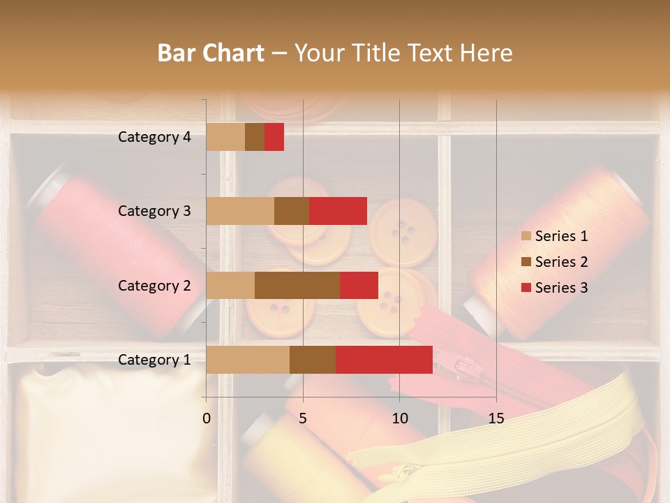 Yarn Needle String PowerPoint Template