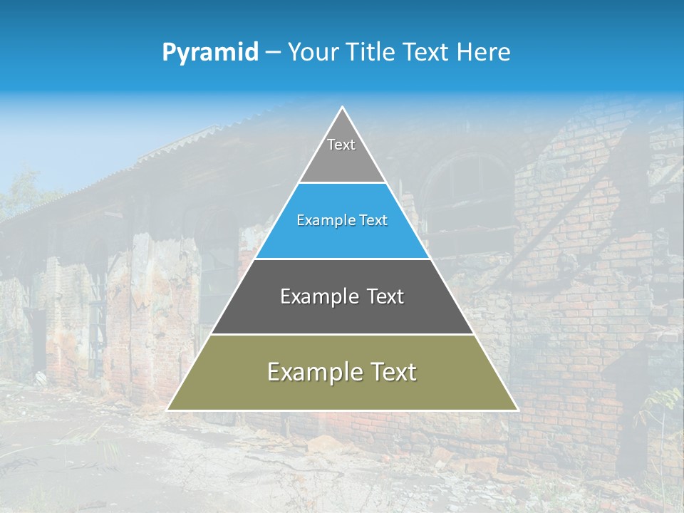 Debris Frame Natural PowerPoint Template
