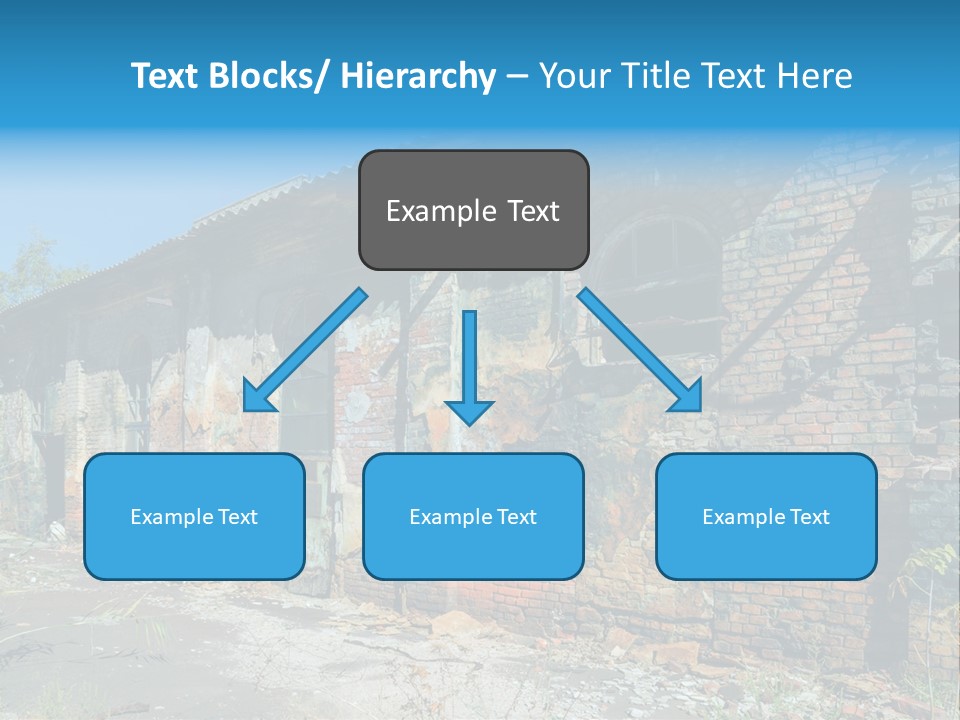 Debris Frame Natural PowerPoint Template