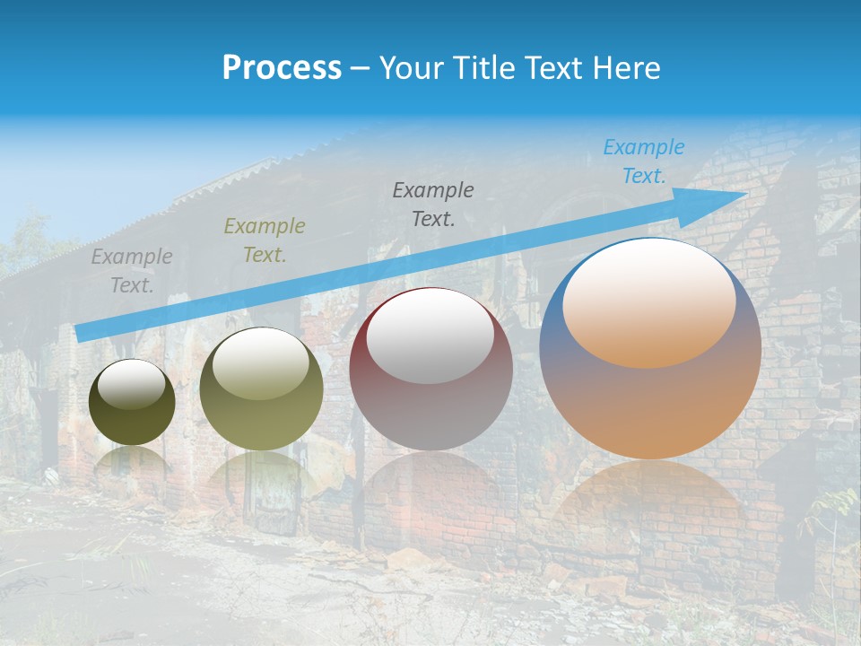 Debris Frame Natural PowerPoint Template