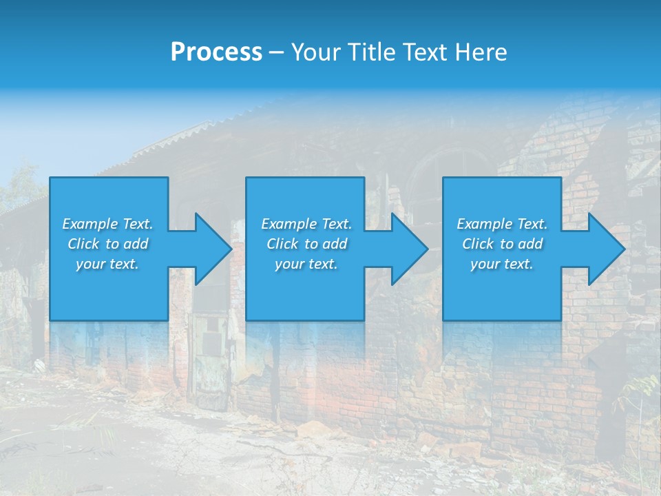 Debris Frame Natural PowerPoint Template