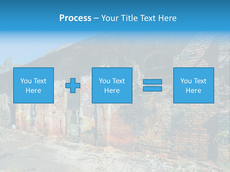 Debris Frame Natural PowerPoint Template