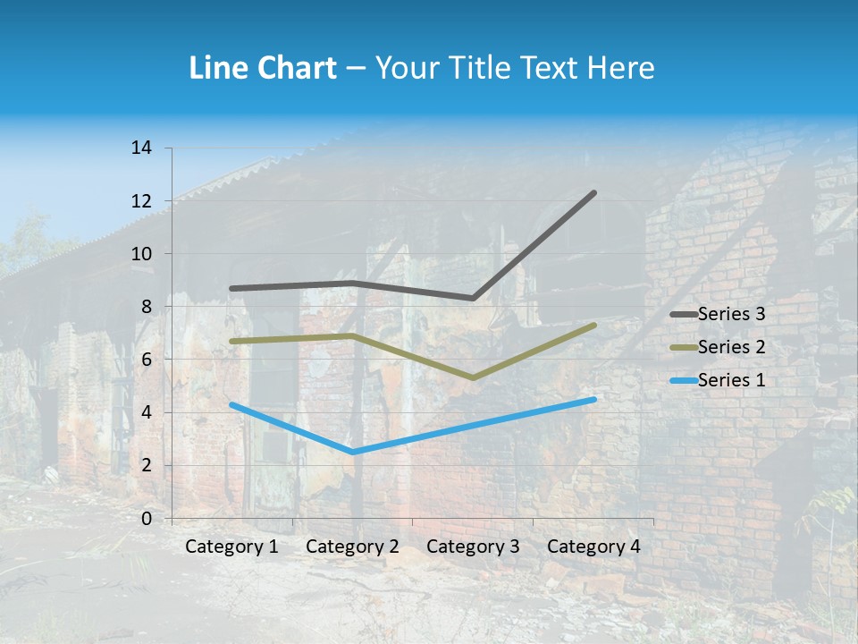 Debris Frame Natural PowerPoint Template