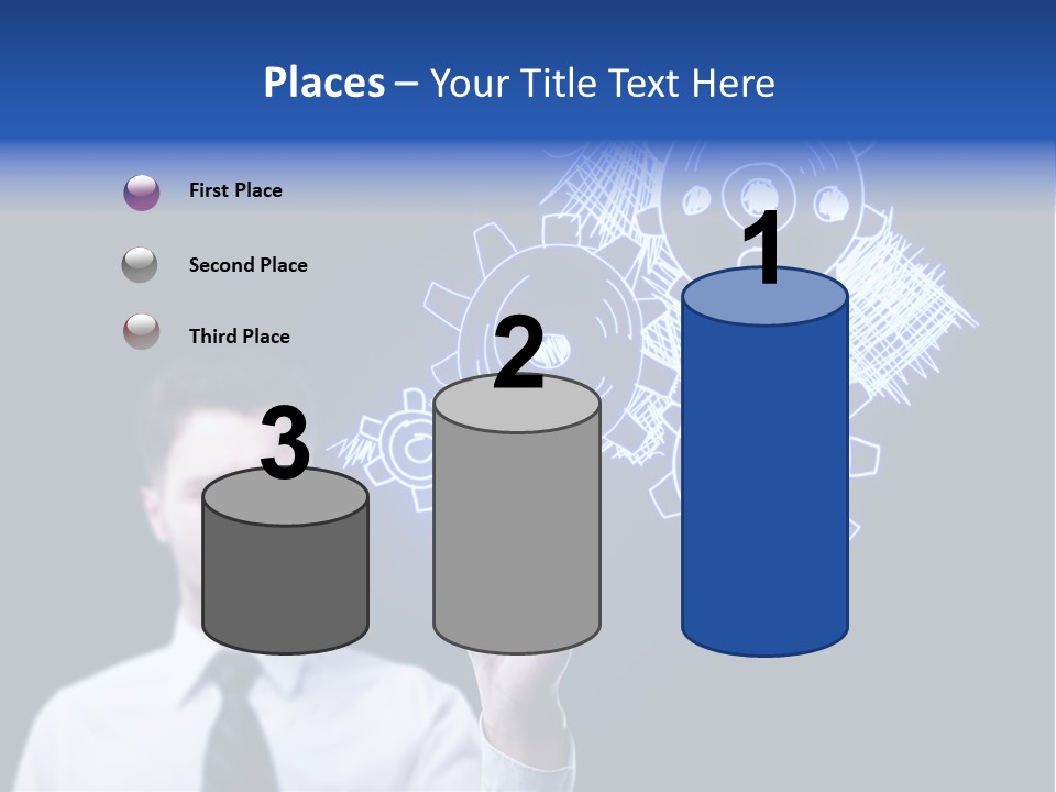 Office Color Idea PowerPoint Template