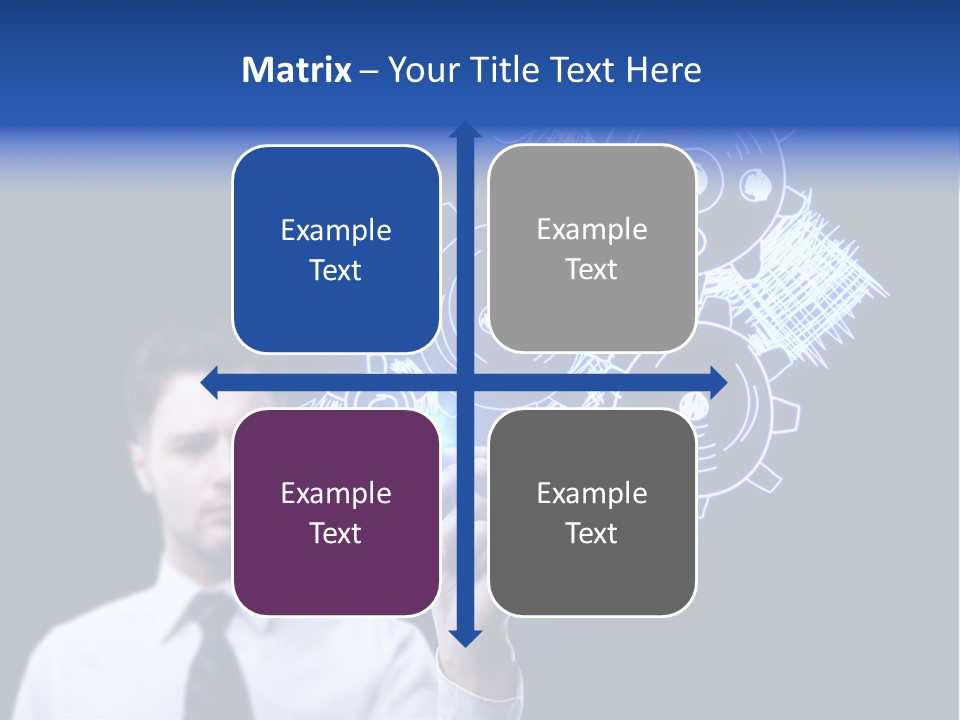 Office Color Idea PowerPoint Template