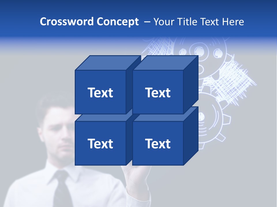 Office Color Idea PowerPoint Template
