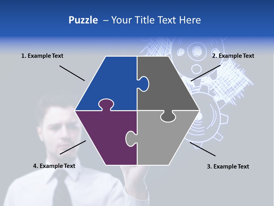 Office Color Idea PowerPoint Template