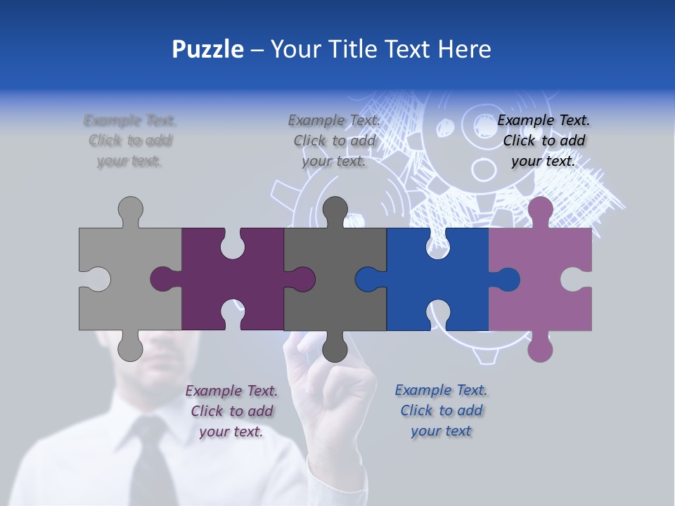 Office Color Idea PowerPoint Template