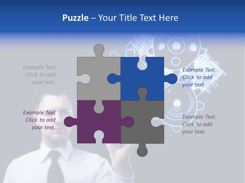 Office Color Idea PowerPoint Template