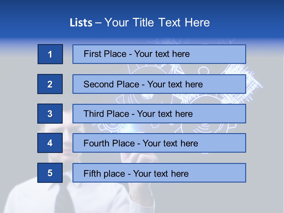 Office Color Idea PowerPoint Template