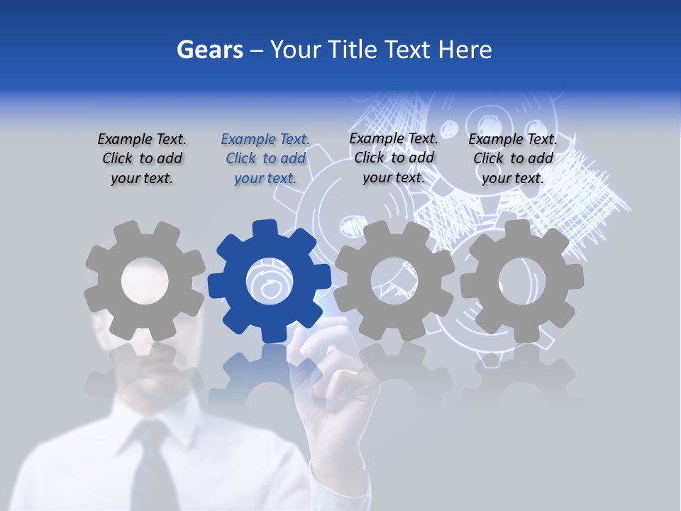 Office Color Idea PowerPoint Template