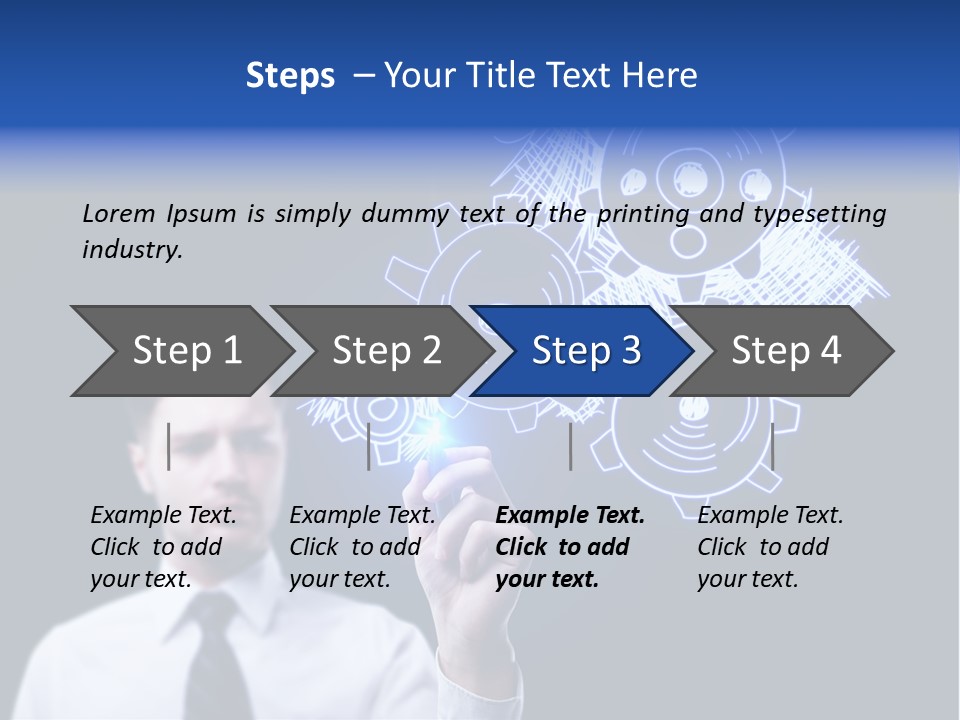 Office Color Idea PowerPoint Template