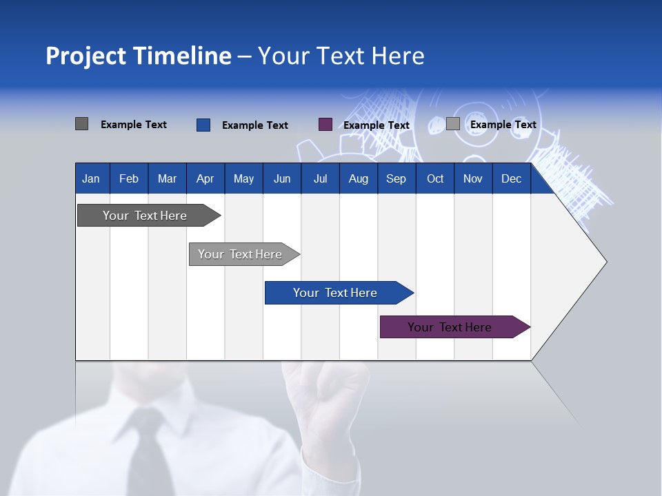 Office Color Idea PowerPoint Template