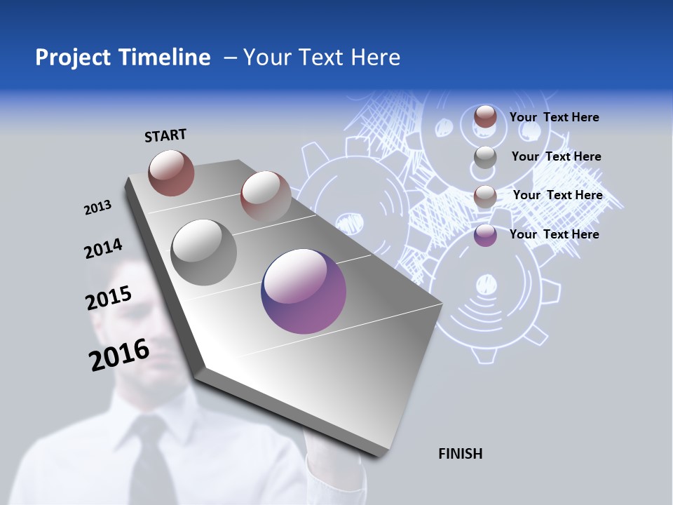 Office Color Idea PowerPoint Template