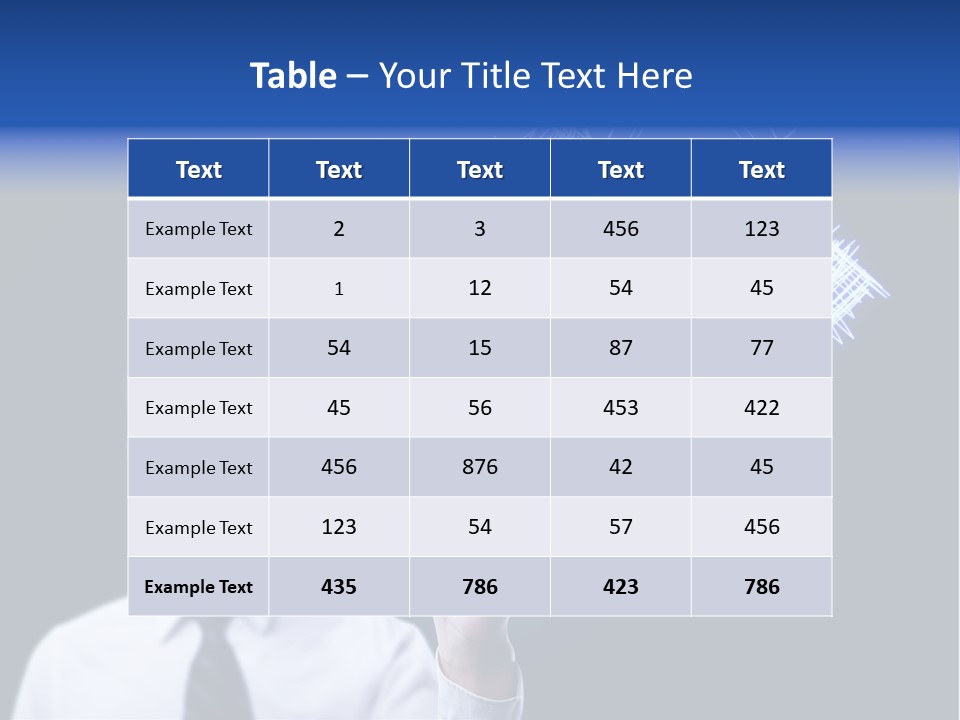 Office Color Idea PowerPoint Template