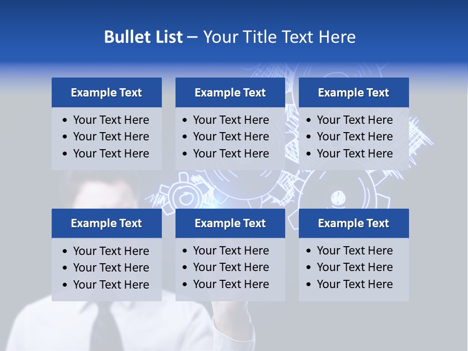 Office Color Idea PowerPoint Template