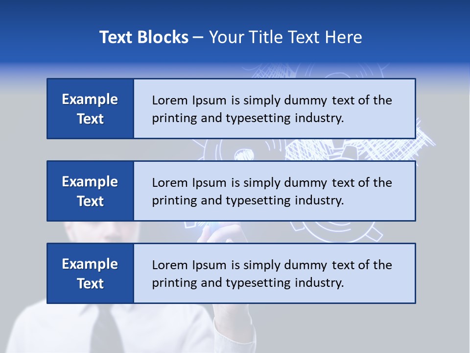 Office Color Idea PowerPoint Template