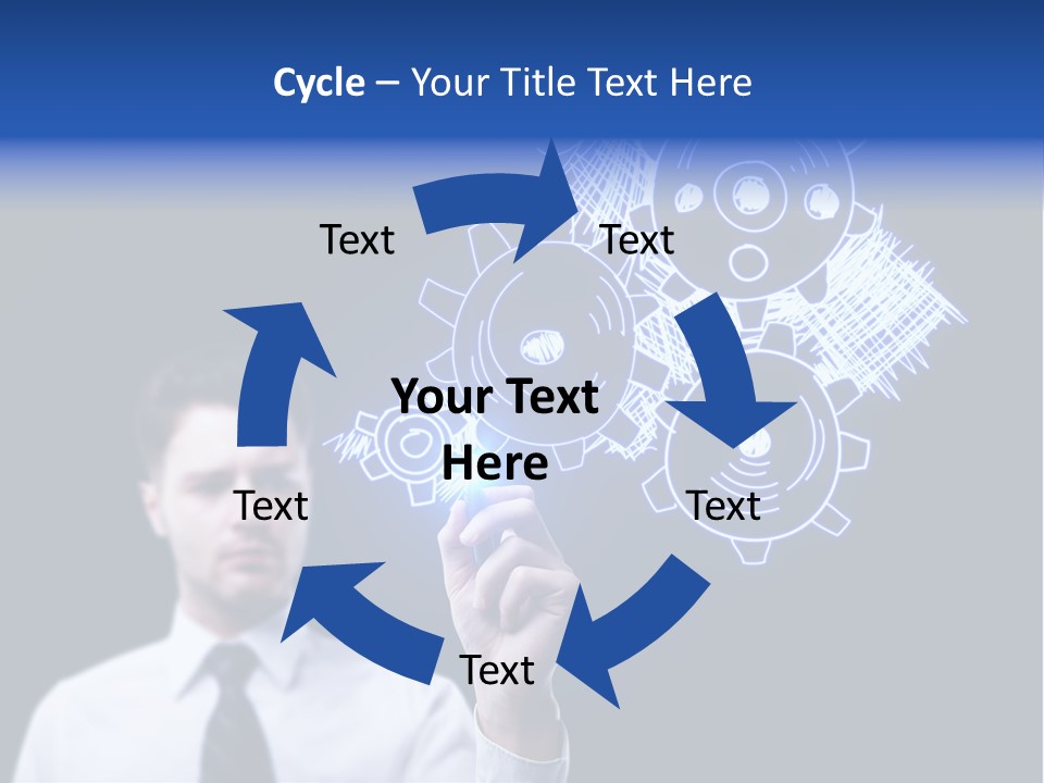 Office Color Idea PowerPoint Template