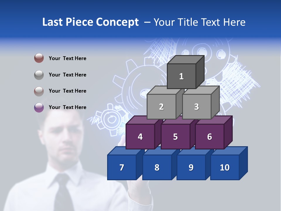 Office Color Idea PowerPoint Template