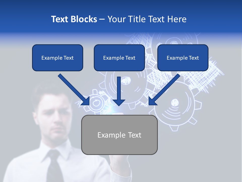 Office Color Idea PowerPoint Template