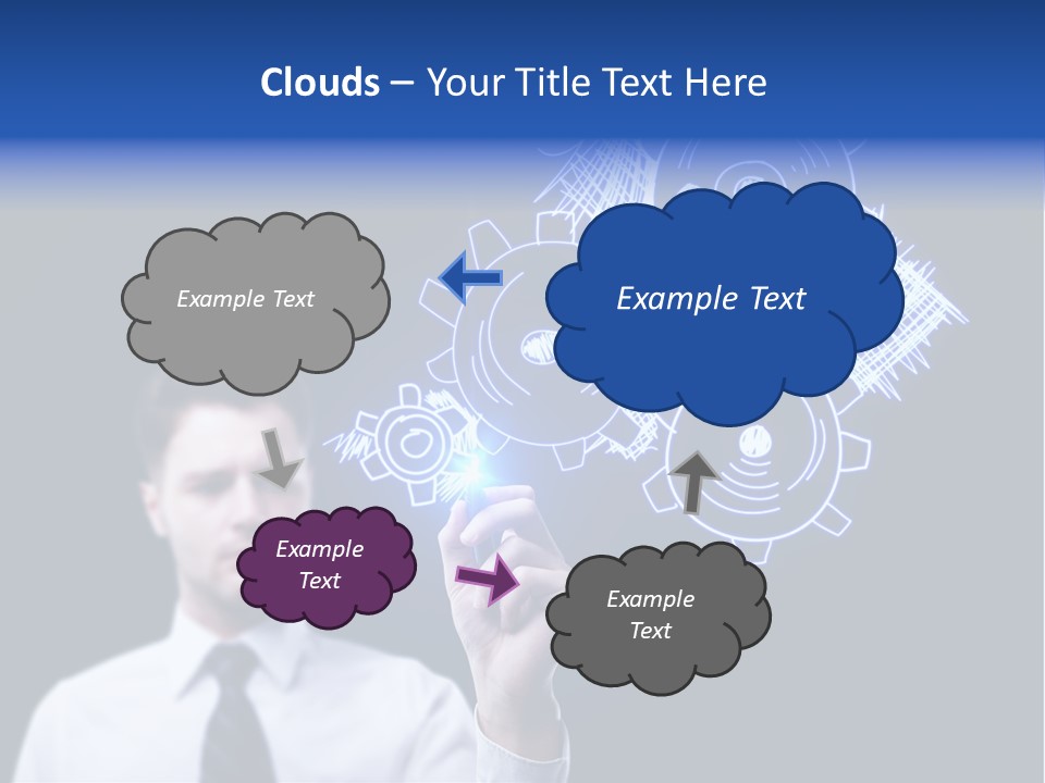 Office Color Idea PowerPoint Template